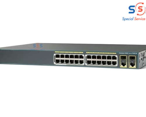 Thiết bị chuyển mạch Switch CISCO WS-C2960+24LC-L