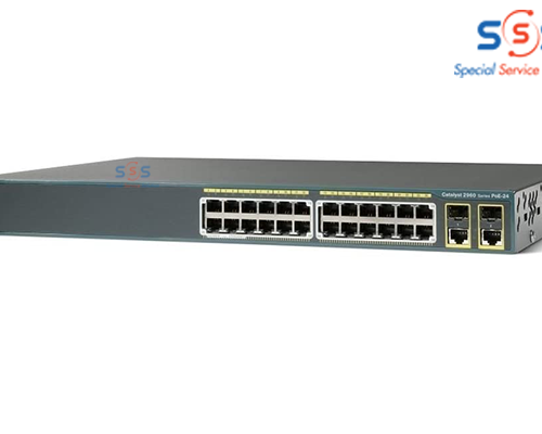 Thiết bị chuyển mạch Switch CISCO WS-C2960+24PC-L