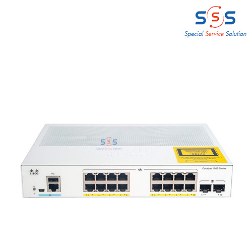 Thiết bị chuyển mạch Switch Cisco C1000-16FP-2G-L