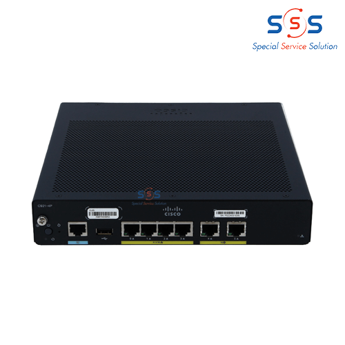 Thiết bị định tuyến Router Cisco C921-4P
